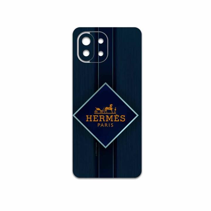 برچسب پوششی ماهوت مدل Hermes-Logo مناسب برای گوشی موبایل شیائومی 11 Lite 5G NE MAHOOT Hermes-Logo Cover Sticker for Xiaomi 11 Lite 5G NE